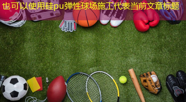 硅pu弹性球场施工